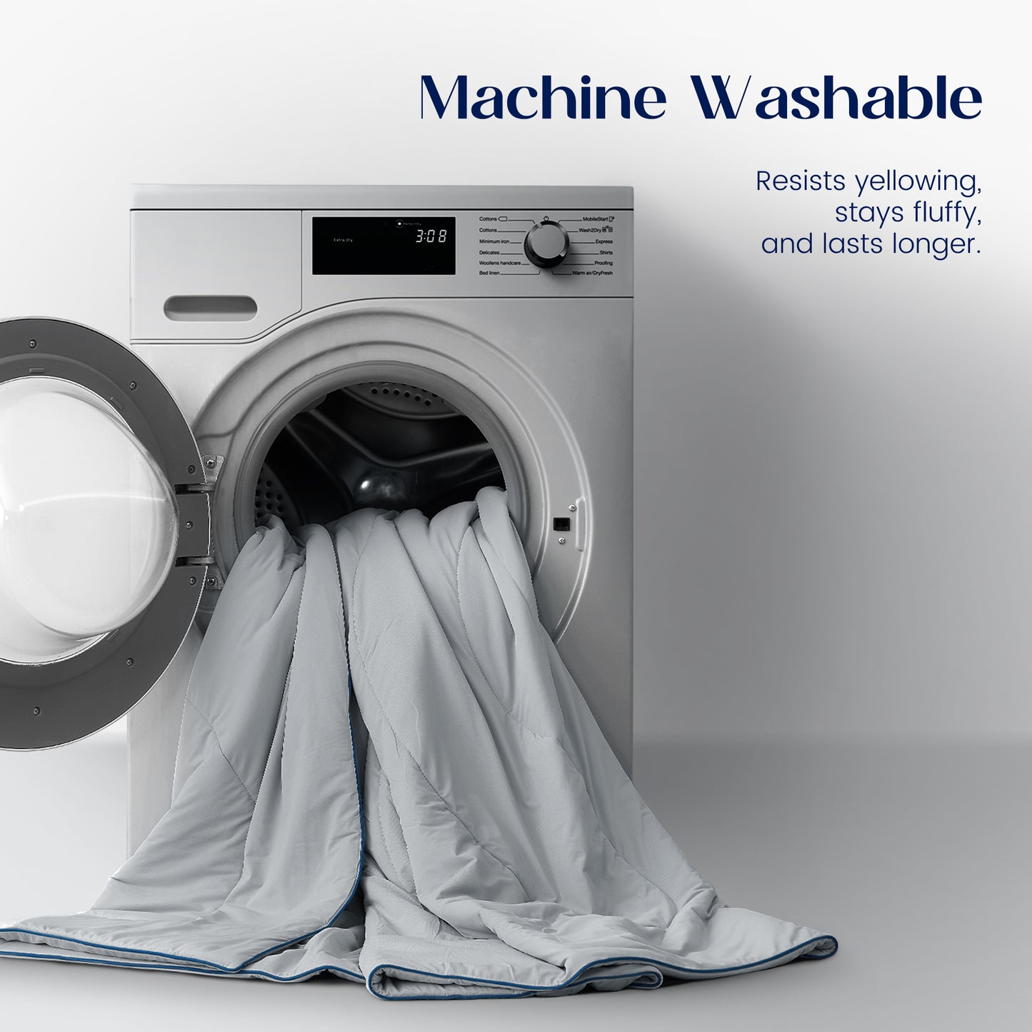 Dream Valley® Outlast® Deep Sleep Cooling Comforter/Blanket-Grey