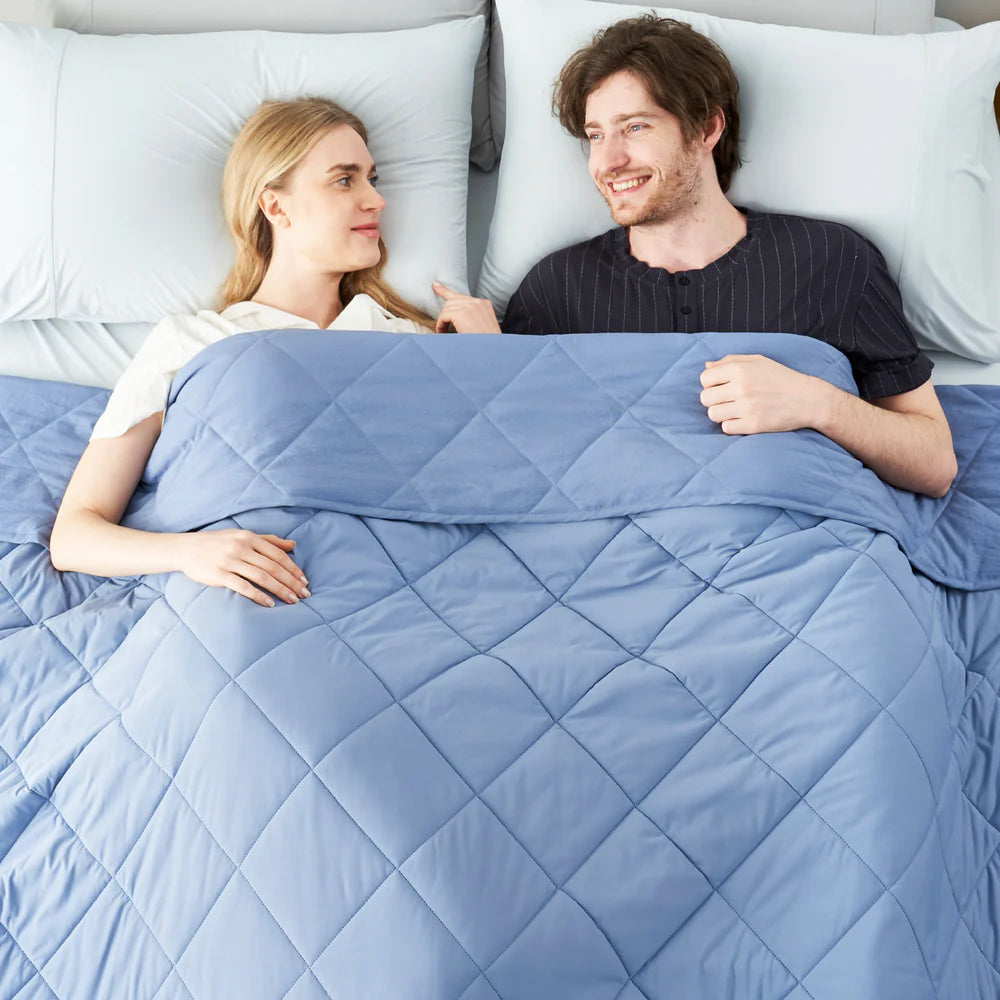 Airflow Breathable Cooling Blanket-Dark Blue