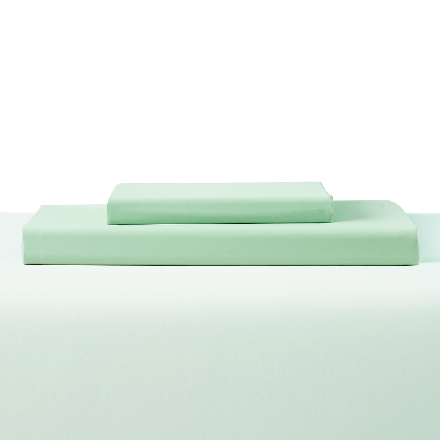 Dream Valley® Cooling Fitted Sheet with Pillowcase Set-Mint Macaron