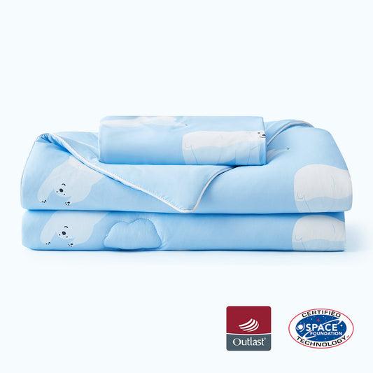 Introducing Outlast® Thermo-Technology in the Dream Valley® Kids Cooling Comforter
