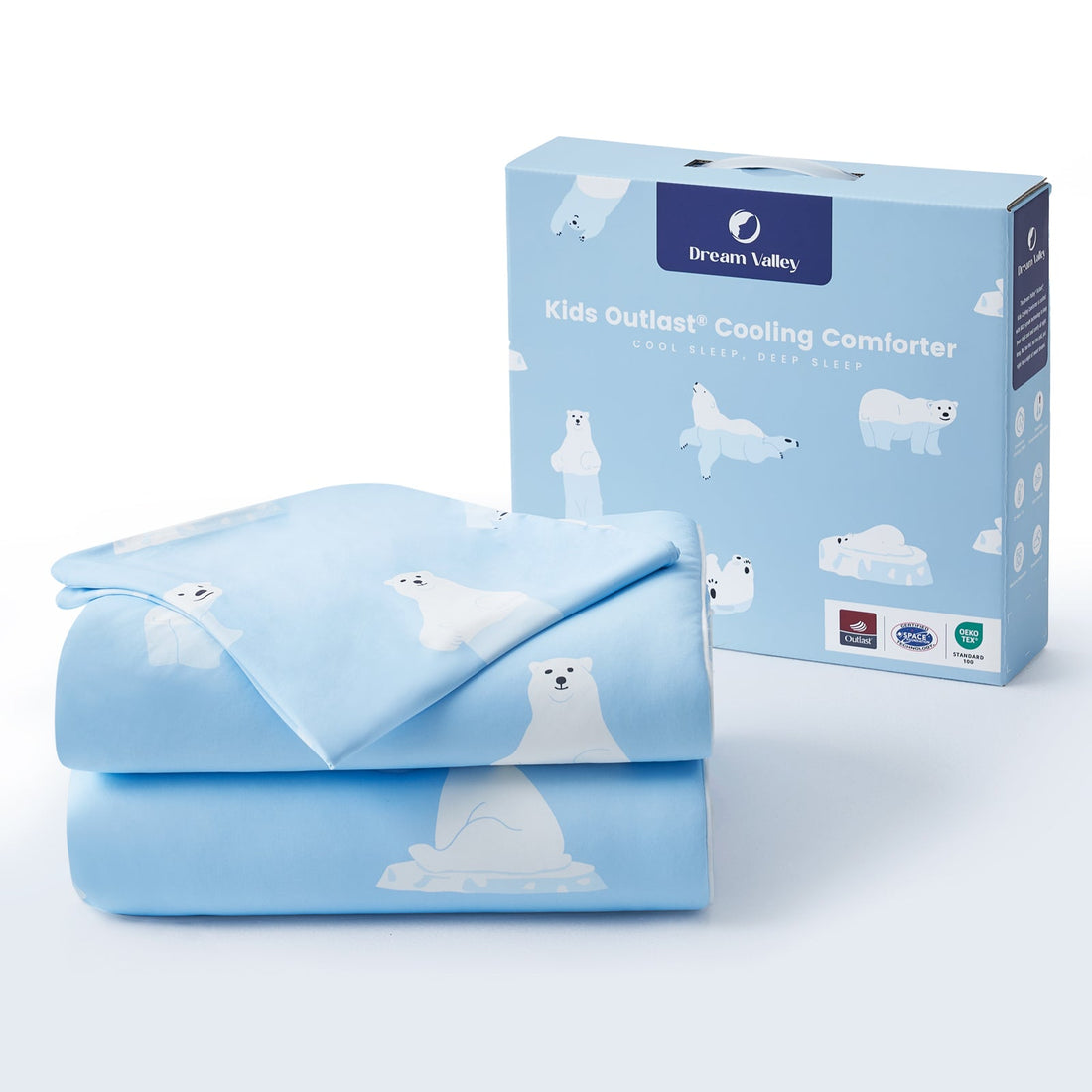 Discover the Comfort of Dream Valley® Outlast® Kids Cooling Comforter