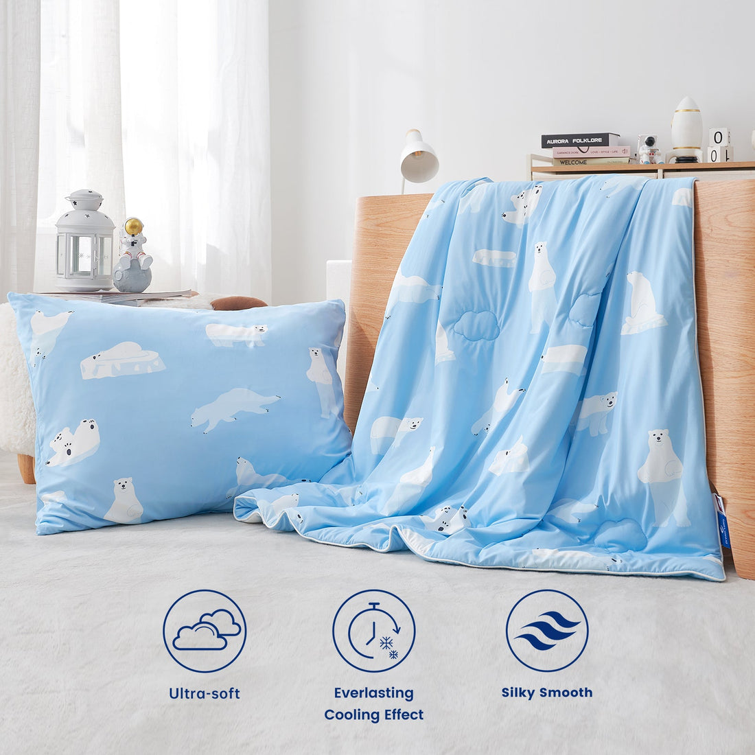 Eco-Friendly Comfort with the Dream Valley® Outlast® Kids Cooling Comforter