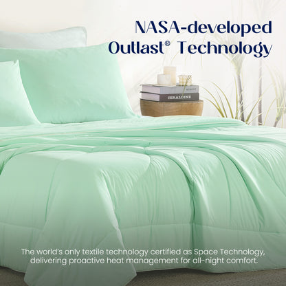 Dream Valley® Outlast® Deep Sleep Cooling Comforter/Blanket-Mint Macaron