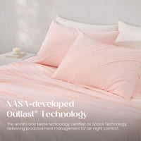 Dream Valley® Outlast® Deep Sleep Cooling Comforter/Blanket-Pink Blush