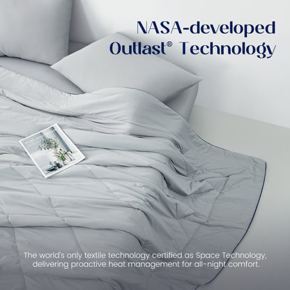Dream Valley® Outlast® Deep Sleep Cooling Comforter/Blanket-Grey