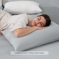 2Pcs Dream Valley® Cooling Envelope Pillowcases Set-Grey