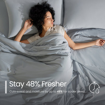 Dream Valley® Outlast® Deep Sleep Cooling Comforter/Blanket-Grey