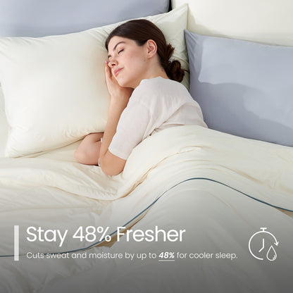 Dream Valley® Outlast® Deep Sleep Cooling Comforter/Blanket-Ivory