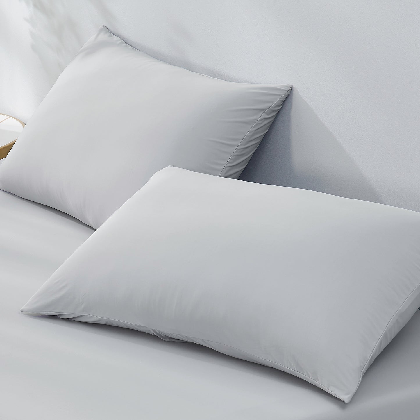 2Pcs Dream Valley® Cooling Envelope Pillowcases Set-Grey