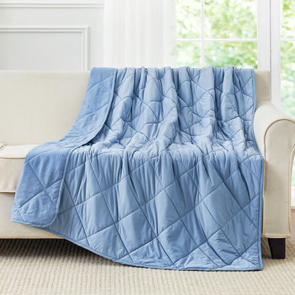 Airflow Breathable Cooling Blanket-Dark Blue