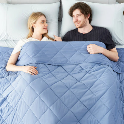 Airflow Breathable Cooling Blanket-Dark Blue