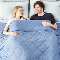 Airflow Breathable Cooling Blanket-Dark Blue