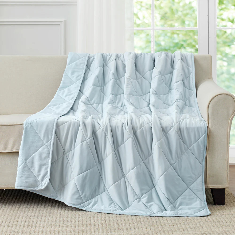 Airflow Breathable Cooling Blanket-Cool Blue