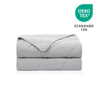 بطانية تبريد تسمح بمرور الهواء - رمادي بارد