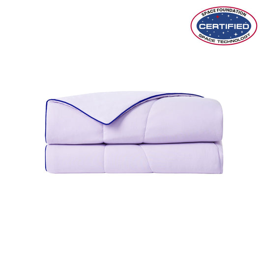 Dream Valley® Outlast® Deep Sleep Cooling Comforter/Blanket-Lavender Fog