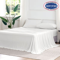Dream Valley® Cooling Fitted Sheet with Pillowcase Set-Ivory