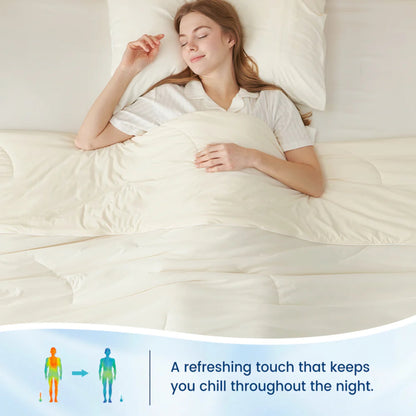 Cooli Double-sided Comforter-Ivory