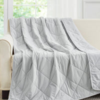 بطانية تبريد تسمح بمرور الهواء - رمادي بارد