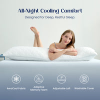 Dream Valley® Adjustable Dual-sided Cooling Body Pillow