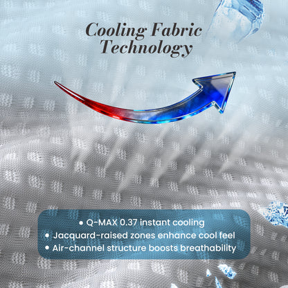 وسادة قراءة من نسيج الوافل المبرد - رمادي