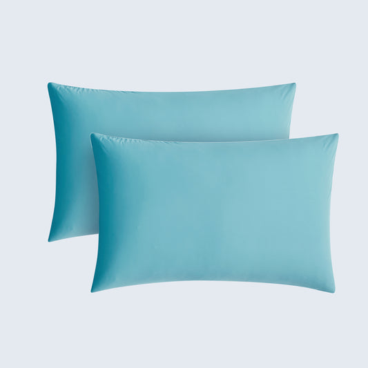 2Pcs Dream Valley® Cooling Envelope Pillowcases Set-Dream Blue