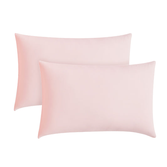 2Pcs Dream Valley® Cooling Envelope Pillowcases Set-Pink Blush