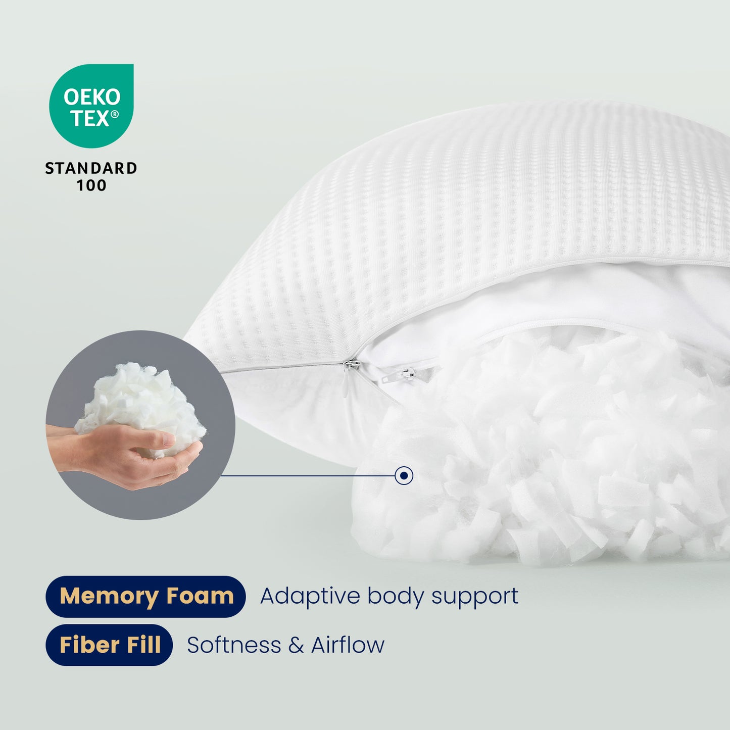 Dream Valley® Outlast® Dual-sided Cooling Body Pillow