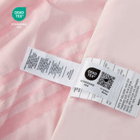 لحاف تبريد من قماش السيرسيكر - وردي