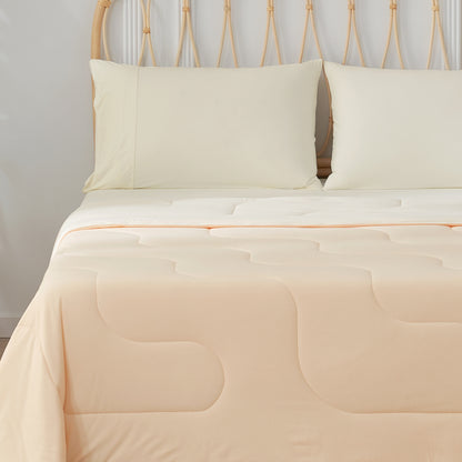 لحاف Sorona® من الألياف الطبيعية فائق التهوية - عاجي