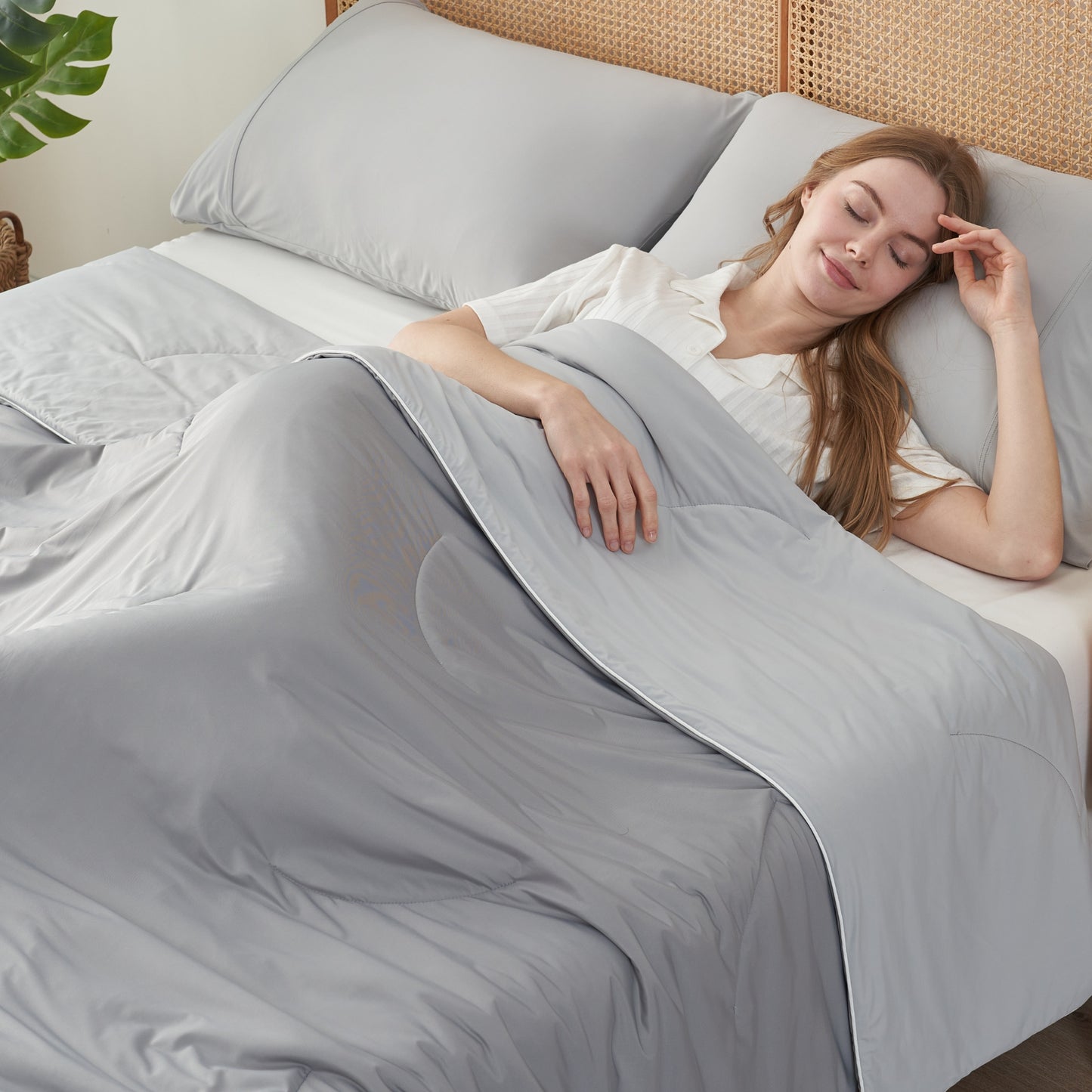 Cooli Double-sided Comforter-Cool Grey