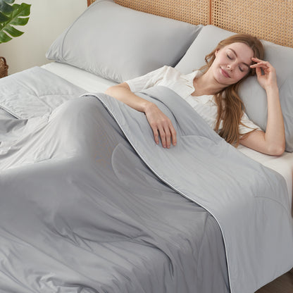 Cooli Double-sided Comforter-Cool Grey