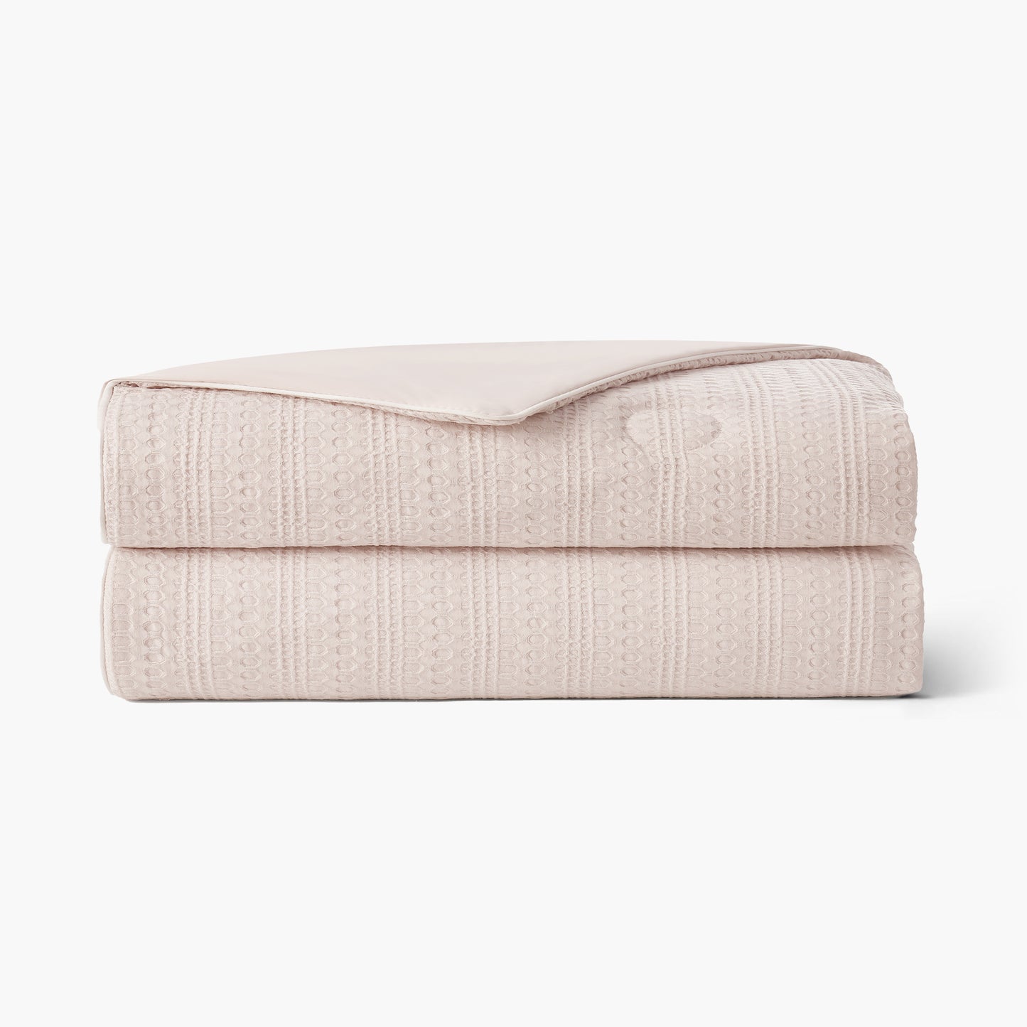 Waffle Dual-Sided Cooling Comforter-Beige