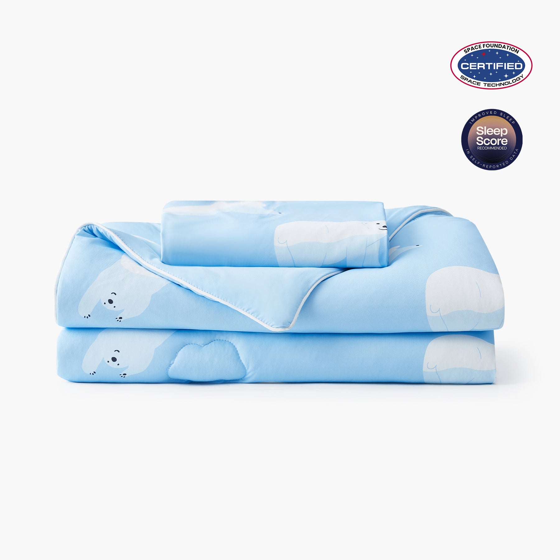 Dream Valley® Outlast® Kids Cooling Comforter-Polar Bear