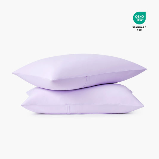 2Pcs Dream Valley® Cooling Envelope Pillowcases Set-Lavender